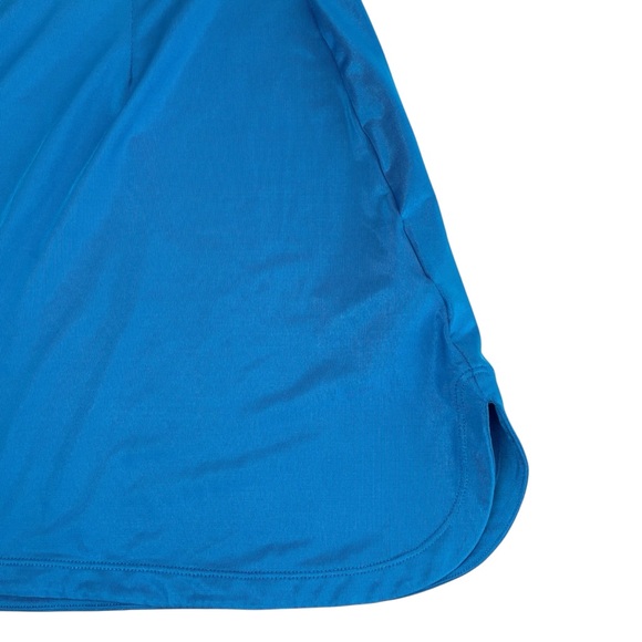 Wilson Blue White Gray Shelf Bra Tennis Dress - Picture 10 of 14